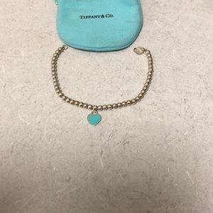 Tiffany heart bracelet
